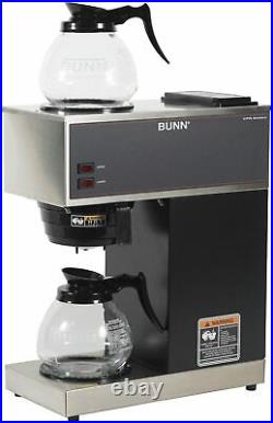 Bunn Vpr Series 33200.0015 Black 12 Cups Coffee Maker 2 Warmers 2 decanters