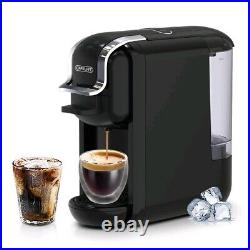 CAFELFFE Coffee Maker 4-In-1 Capsule Coffee Machine 19 Bar Fully Automatic