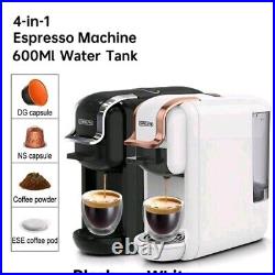 CAFELFFE Coffee Maker 4-In-1 Capsule Coffee Machine 19 Bar Fully Automatic