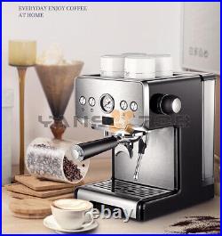 Cappuccino Maker 15Bar Espresso Machine Semi-Automatic Coffee Machine Extractor
