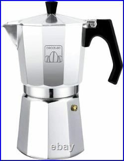 Cecotec Coffee Maker Italian Mokclassic 1200 Garnet 600 ML for 12 Cups Aluminium