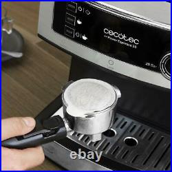 Cecotec Power Espresso Coffee Maker Pressure 20 bar, Stainless, Tank 50.7oz