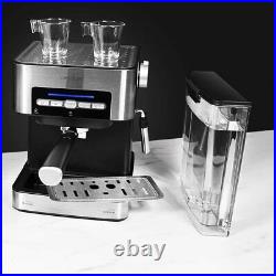 Cecotec Power espresso 20 matic Coffee Maker, Pressure 20 BAR, 1,5L, Double Arm
