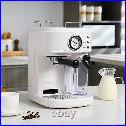 Coffee Machine Espresso& Cappuccino& Latte Maker with Milk Frothing Steamer