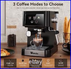 Coffee Machine Espresso Machine with Milk Frother Dual Temperature Coffee Maker