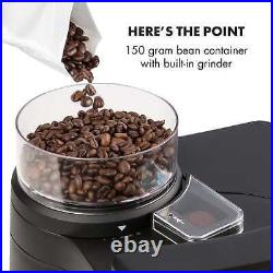Coffee Machine Espresso Maker Bean to Cup Grinder Brewing Thermo Jug Timer 1.25L