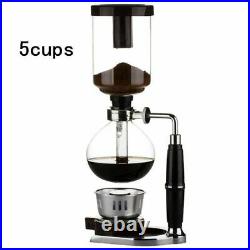 Coffee Maker Home Style Siphon Tea Siphon Pot Vacuum Coffeemaker Glass Type