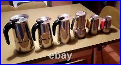 Coffee maker Stella -stove top 2 cup new in box Vintage 70s