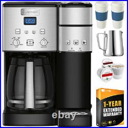 Cuisinart SS-15 12-Cup Coffee Maker and Single-Serve Brewer with Warranty Bundle