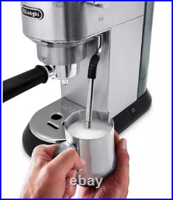 DDe'Longhi EC885. M Dedica Arte Coffee Machine Espresso Maker Stainless Steel