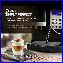 DEVISIB Barista Express Espresso Semi-Automatic Coffee Machine Cappuccino Maker