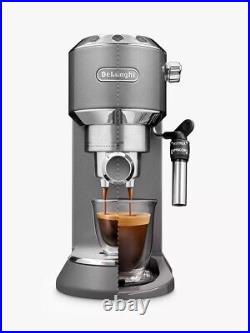 De'Longhi EC785 Dedica Metallic Traditional Coffee Machine Pewter Grey C Grade
