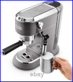De'Longhi EC785. GY Coffee Machine Pump Espresso Maker Dedica 1.1L 1300w Grey