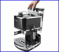 De'Longhi ECZ351BK Scultura 1100W 1.4L Ground & Pod Coffee Machine Maker