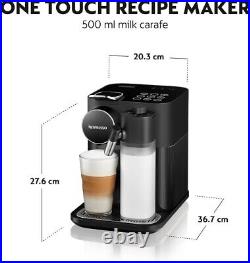 De'Longhi EN640. B Pod Coffee Machine Maker Nespresso Gran Lattisima 1400w Black