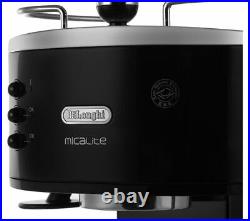De'Longhi NEW ECOM311. BK Ground & Pod Coffee Machine Coffee Maker Icona Micalite