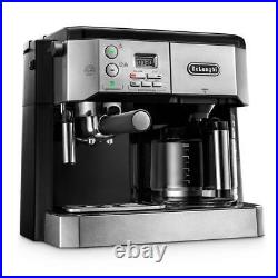 DeLonghi Combi Coffee Machine Pods Espresso Drip Filter Cappuccino Maker Frother