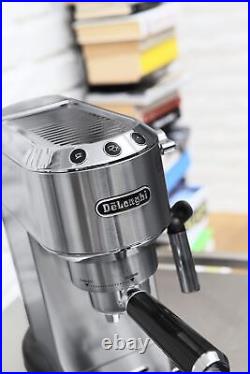 DeLonghi EC680. M Dedica Pump Espresso Coffee Machine Silver