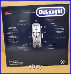DeLonghi EC680M Dedica Deluxe Espresso Coffee Maker Machine Stainless Steel