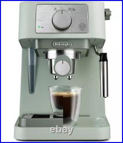 DeLonghi Stilosa Coffee Machine EC260 Espresso Cappuccino Steamer 1L Tank Green