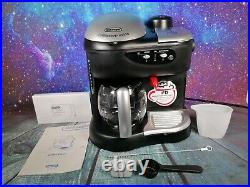 Delonghi DC300BS Coffee Maker Machine Filter Espresso Cappuchino Boxed Complete