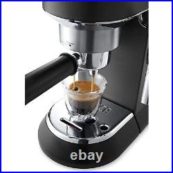 Delonghi Dedica Style Barista Espresso Machine & Cappuccino Maker Bla EC685. BK