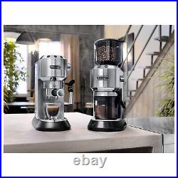 Delonghi Dedica Style Barista Espresso Machine & Cappuccino Maker Silv EC685. M