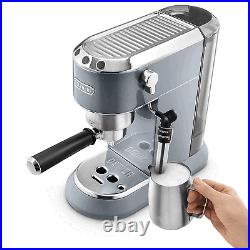 Delonghi EC785. AZ Dedica Style Barista Espresso Machine & Cappuccino Maker-Blue