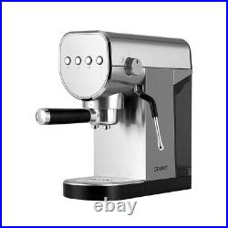 Devanti Coffee Machine 20 Bar Espresso Maker Milk Frother Cappuccino Latte Cafe