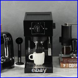 Dualit Espresso Coffee Machine Manual Dosing Coffee Maker 1.4L 20bar pump -Black