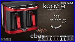 Electrical Dual Automatic Turkish Greek Coffee Maker Machine Pot Espresso Shop