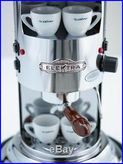Elektra Mini Verticale A1 Espresso Coffee & Cappuccino Maker Machine Chrome 220V