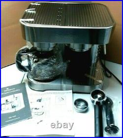 Espressione Stainless Steel Machine Espresso and Coffee Maker Combo em-1040