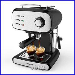 Espresso Coffee Machine, FIMEI 20 Bar Coffee Maker Machine with Milk Frother, 2