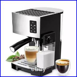 Espresso Coffee Maker 19 Bar Fast Heating System With Automatic Hot Milk Frothin