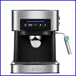 Espresso Coffee Maker Machine 20Bar Italian Coffee Cappuccino Machine 1.5L 220V