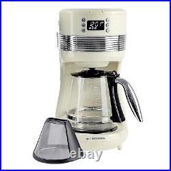 Filter Coffee Espresso Maker Machine Coffee Strength Selection 1.4L Self Clean