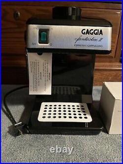 GAGGIA Fantastico II Espresso/Cappuccino Coffee MakerItaly OPEN BOX