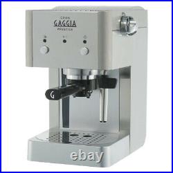Gaggia 15-Bar Coffee Machine Latte Cappuccino Espresso Maker Stainless Steel