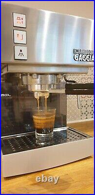 Gaggia CUBIKA Espresso Coffee Maker 2 Cups Stainless Steel 06 original box