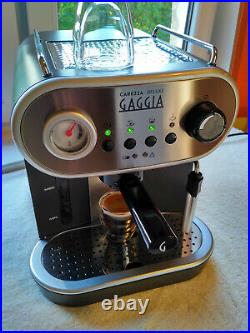 Gaggia Carezza Deluxe Espresso Machine Coffee Maker, 15 Bar
