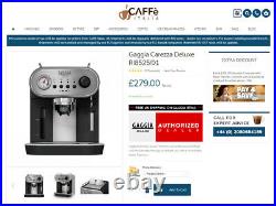 Gaggia Carezza Deluxe Espresso Machine Coffee Maker, 15 Bar