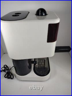 Gaggia Espresso Machine Vintage Baby White Coffee Maker Milano Italy Pre-owned