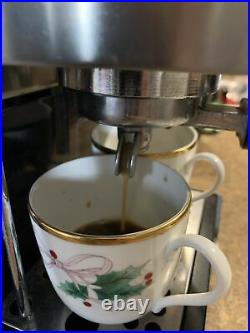Gaggia coffee Maker 2 Cups Espresso Machine Stainless Steel