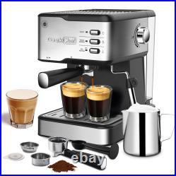 Geek Chef Espresso Machine, Cappuccino Latte Maker 20 Bar Coffee Machine 950W, 1