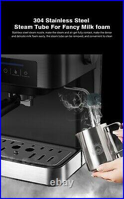 HiBREW espresso machine, coffee powder espresso maker, cappuccino