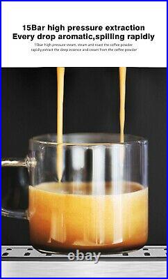 HiBREW espresso machine, coffee powder espresso maker, cappuccino