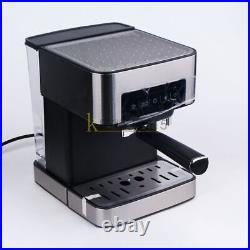 Household Sautomatic Espresso Coffee Machine 20bar Milk Foam Maker #A1