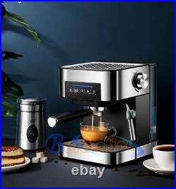 Household Semi-automatic Espresso Coffee Machine 20bar Milk Foam Maker