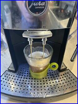 Jura Capresso Impressa F9 Fully Automatic Coffee Espresso Maker Tested Works